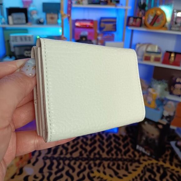 Unused BURBERRY BLUE LABEL Authentic Women Wallet White Beige Nova Check Inside - Picture 4 of 11